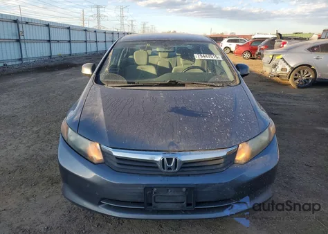 2012 Honda Civic Lx z USA, uszkodzony, nr VIN 19XFB2F56CE078930